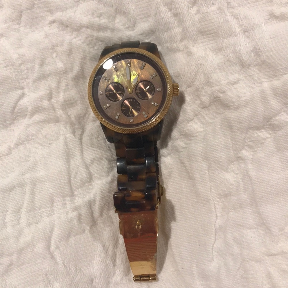 Michael Kors Tortoise Watch